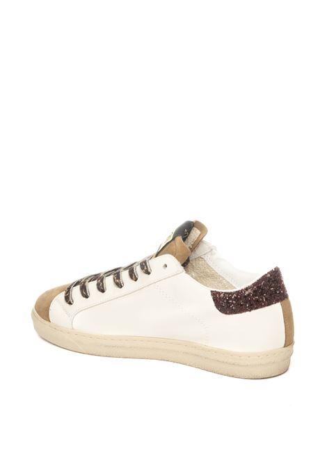 animalier/white glitter logo sneaker AMA BRAND DELUXE | 2909SNK-LEOPARD/BIAN